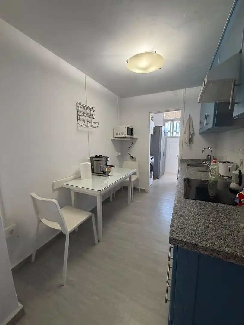 Cocina de Piso de alquiler en Santa Cruz de Tenerife con Jardín privado, Terraza y Amueblado