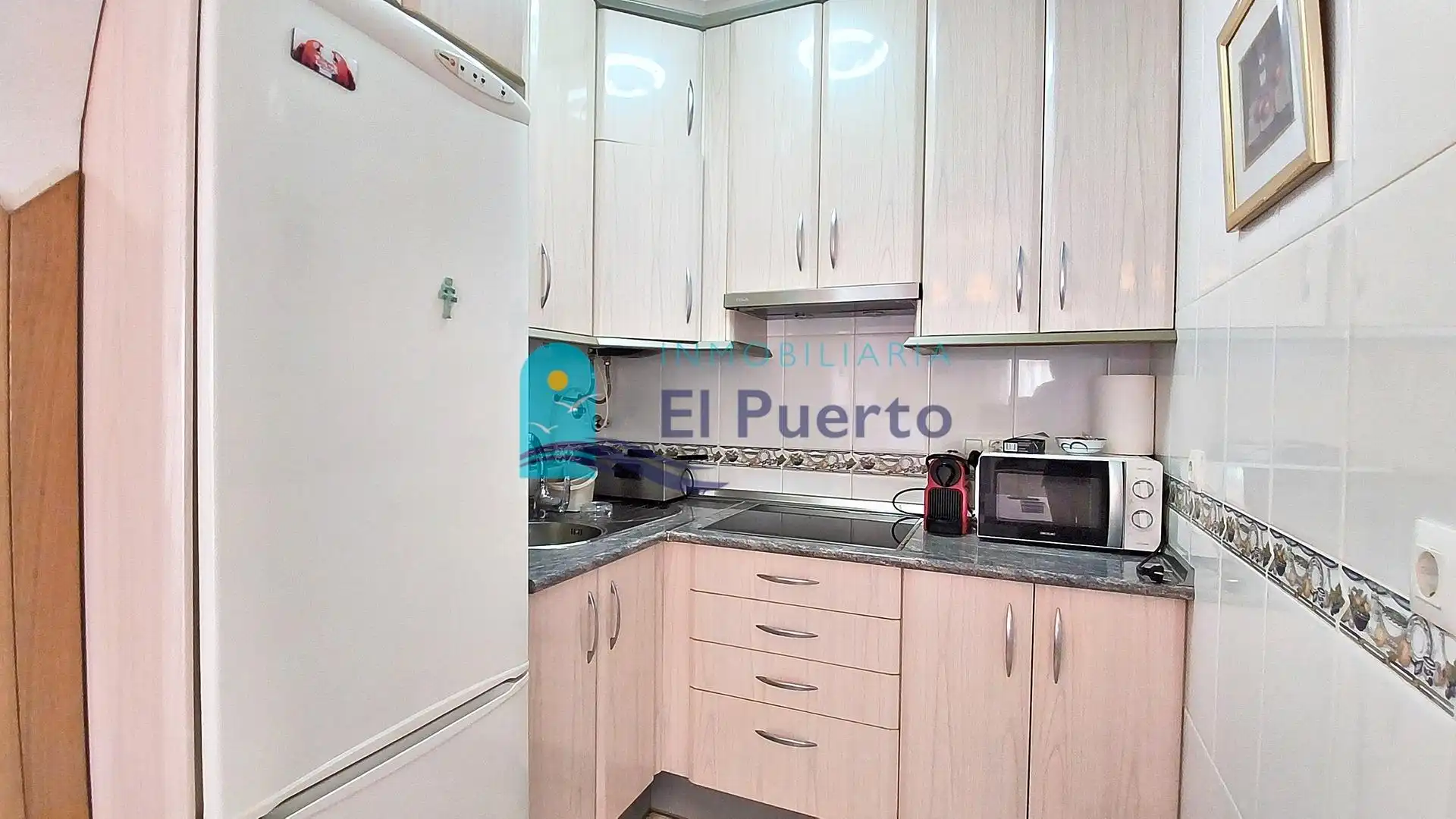 Cocina de Apartamento en venta en Puerto de Mazarrón