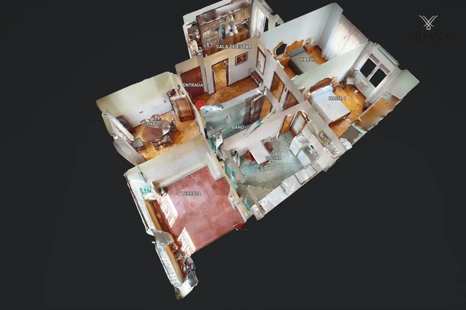 Piso en venta en  Pamplona / Iruña con Calefacción, Parquet y Terraza