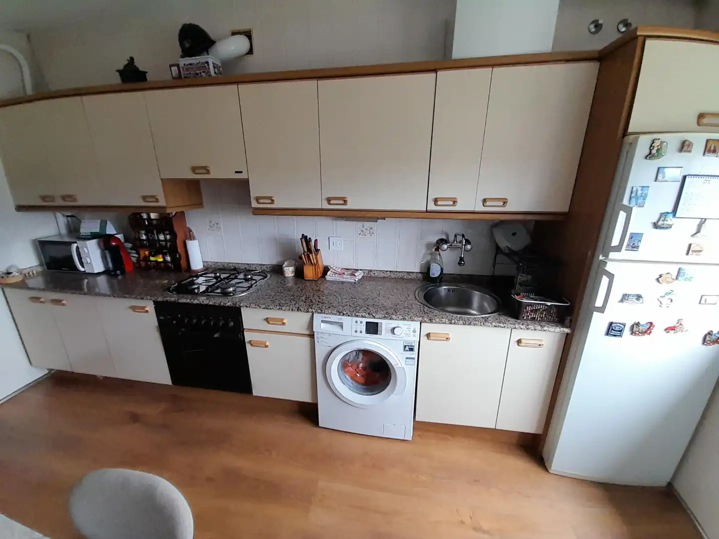 Kitchen of Flat for sale in Ponferrada  with Heating, Storage room and Balcony