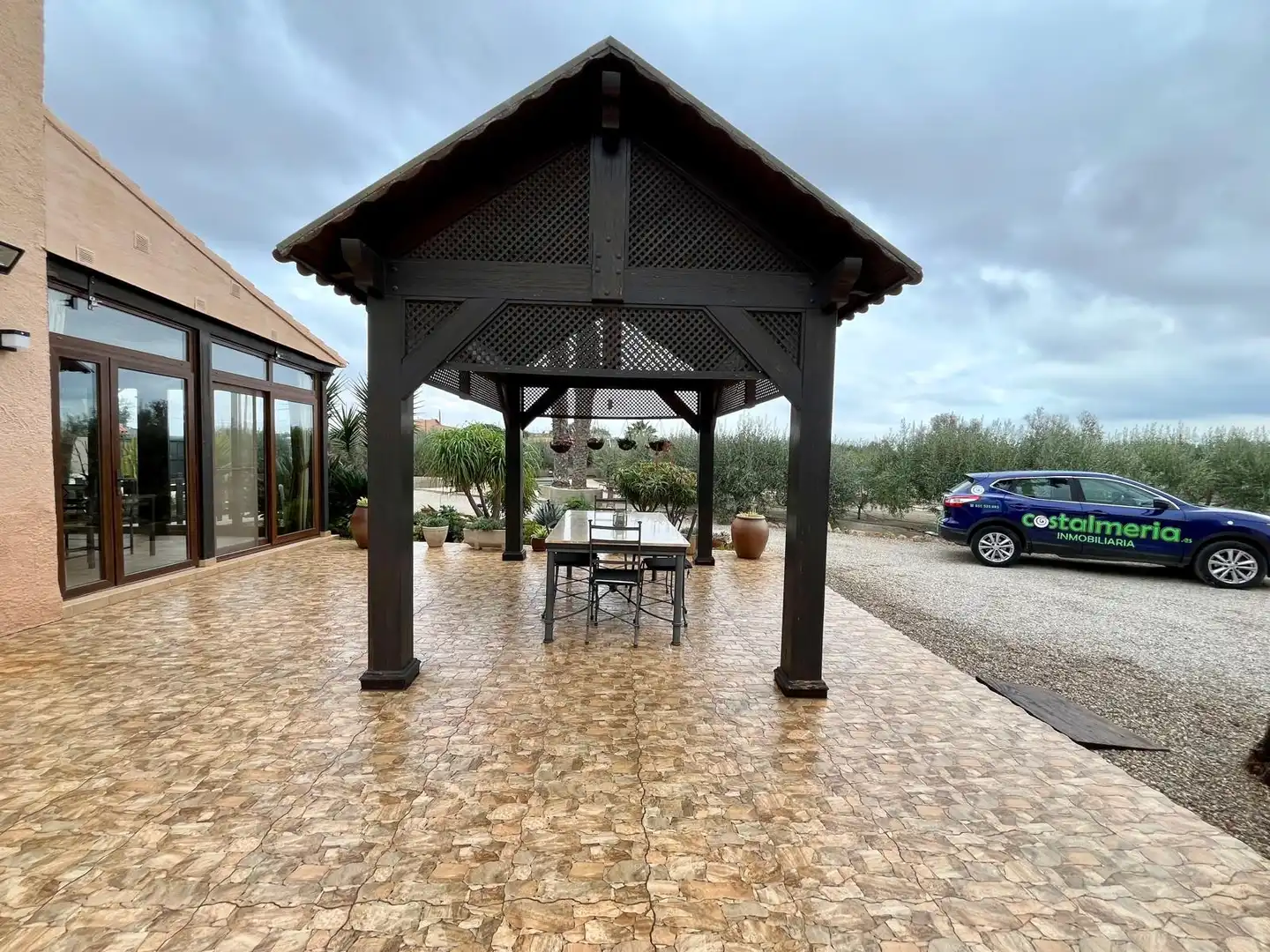 Terrace of Detached homes for sale in Mojácar  with Air Conditioner, Heating and Private garden