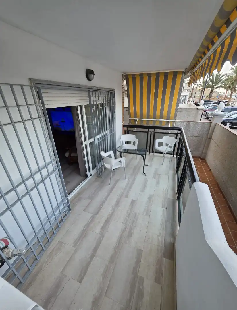 Balcony of Apartments for rent in Fuengirola  with Air Conditioner, Terrace and Furnished