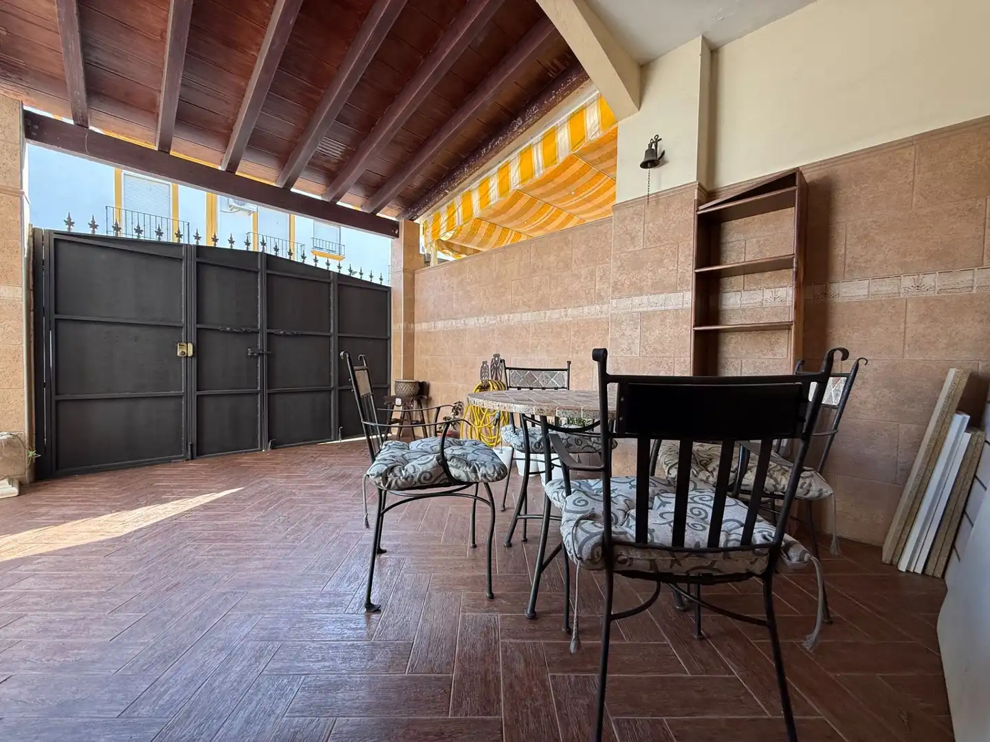 Terraza de Casa adosada en venta en Aljaraque con Aire acondicionado, Terraza y Piscina comunitaria