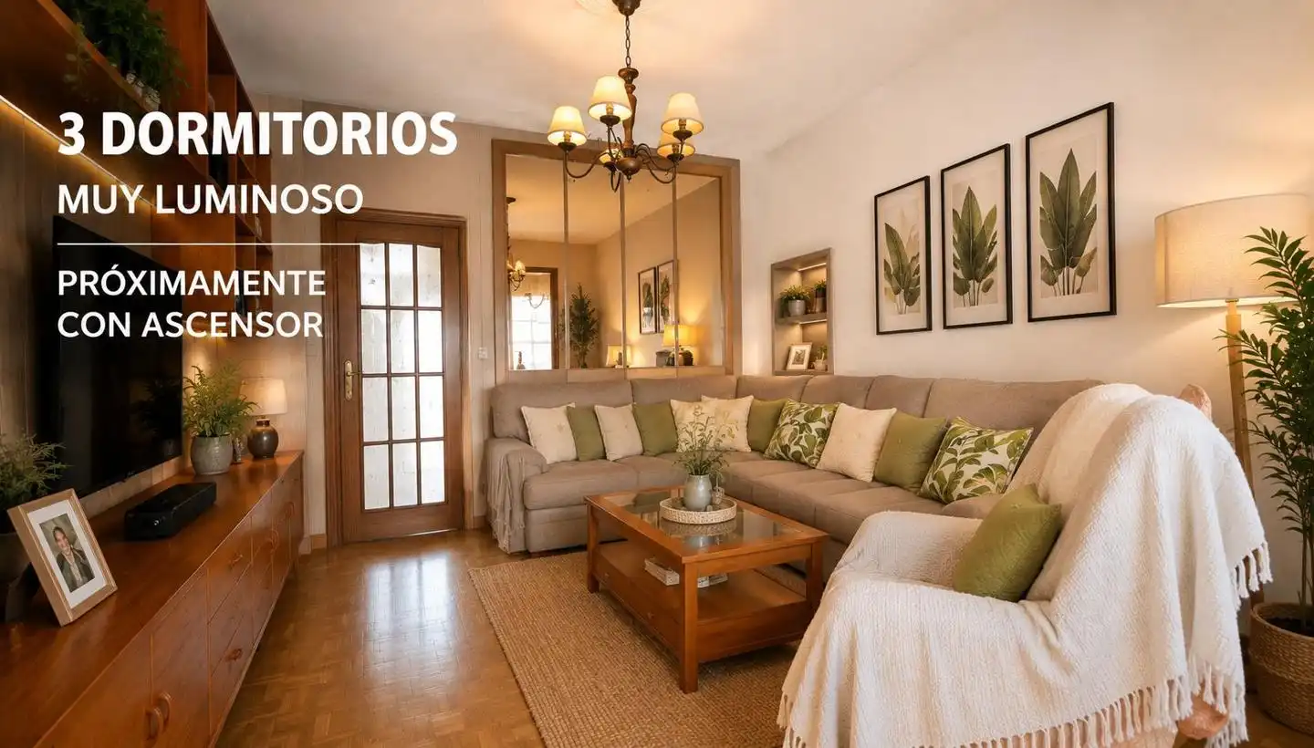 Living room of Flat for sale in Madrid  with Air Conditioner, Heating and Terrace