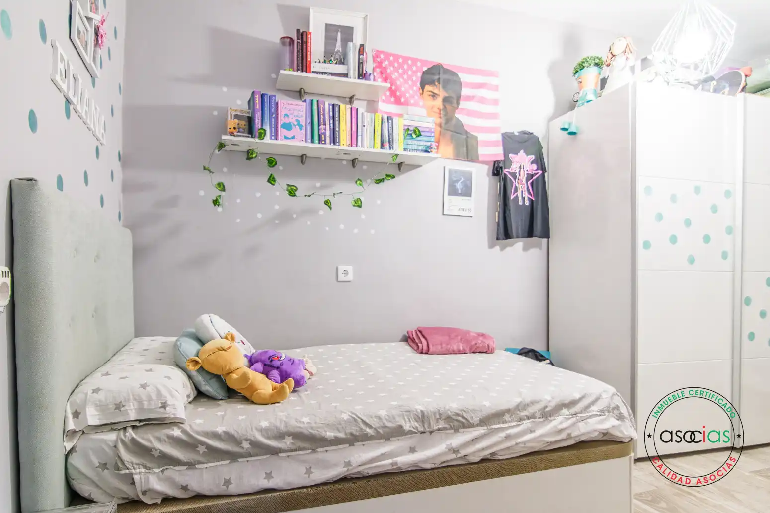 Habitación de Casa adosada en venta en Gijón  con Calefacción, Jardín privado y Parquet