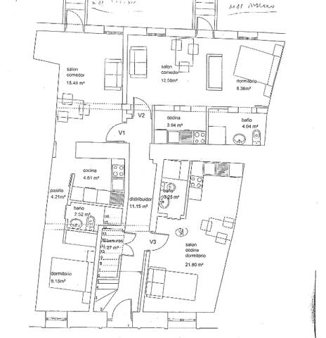 Edificio en Venta en Tres Olivos - Valverde