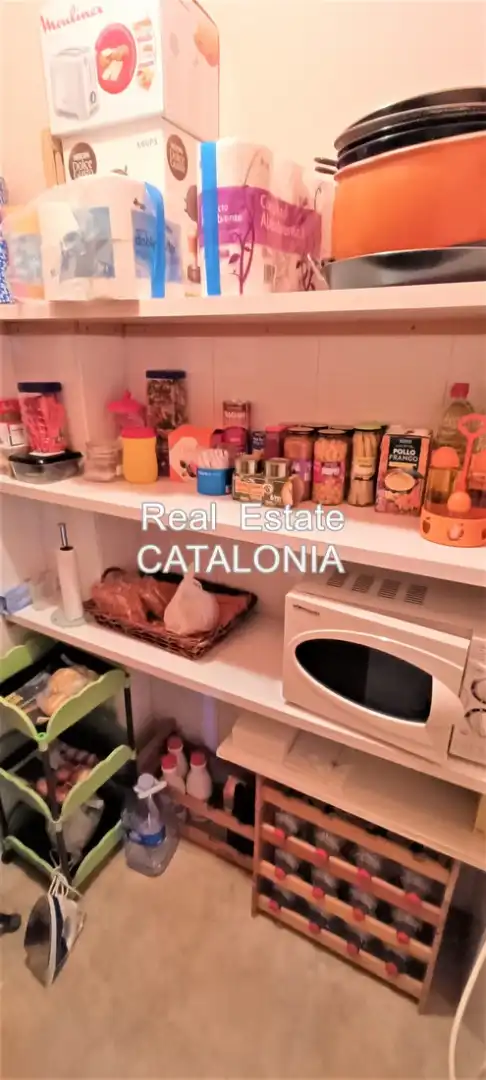 Cuina de Casa o xalet en venda en Lloret de Mar amb Calefacció, Jardí privat i Terrassa