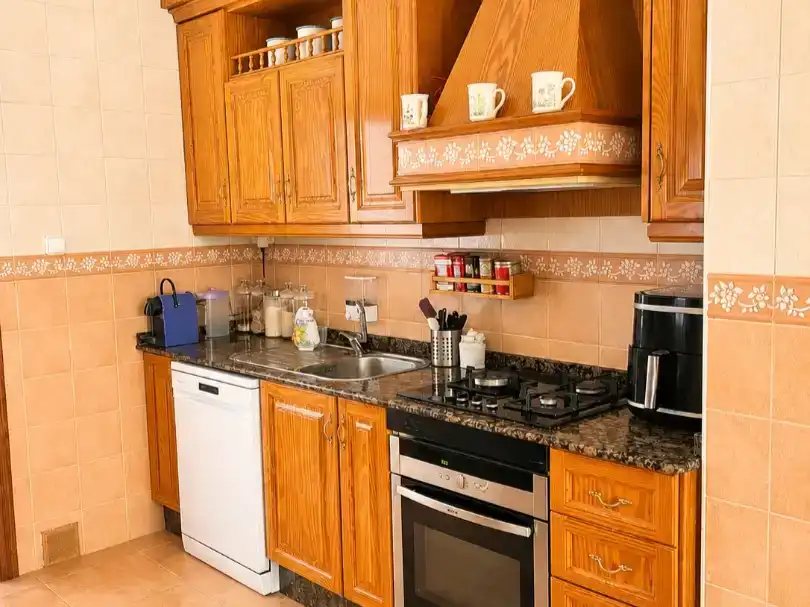 Cocina de Casa o chalet en venta en Cartagena con Aire acondicionado, Jardín privado y Parquet