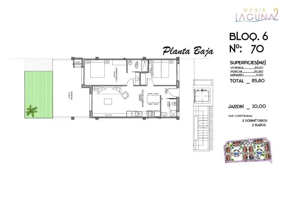 Apartamento con piscina en venta en El Raso, imagen 10