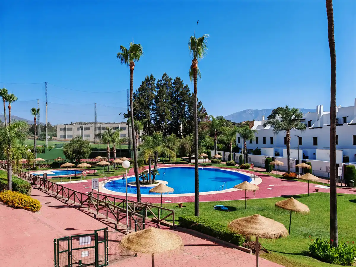 Piscina de Apartamento en venta en Mijas con Aire acondicionado, Calefacción y Terraza