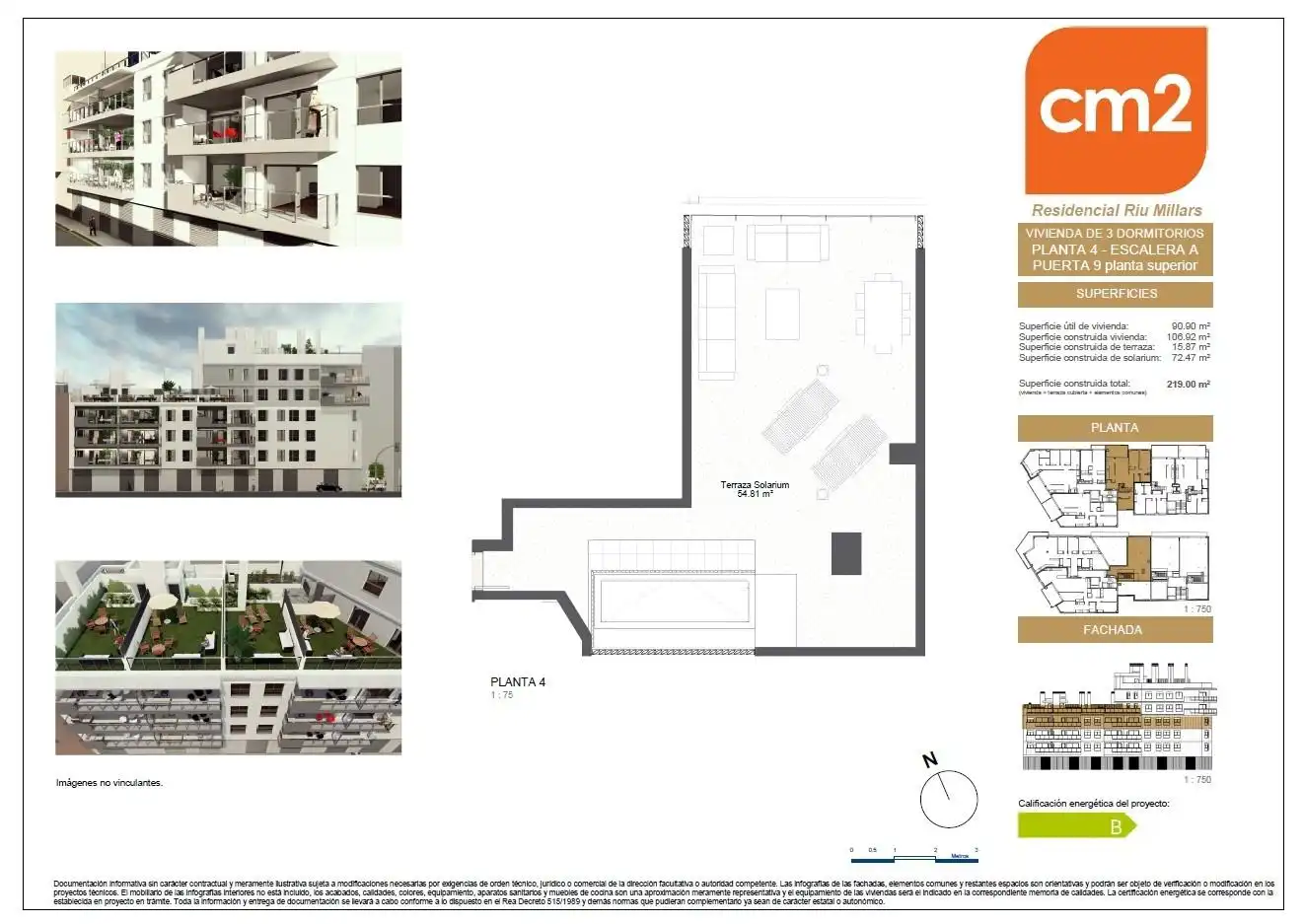 Dúplex en venta en Castellón de la Plana / Castelló de la Plana con Terraza