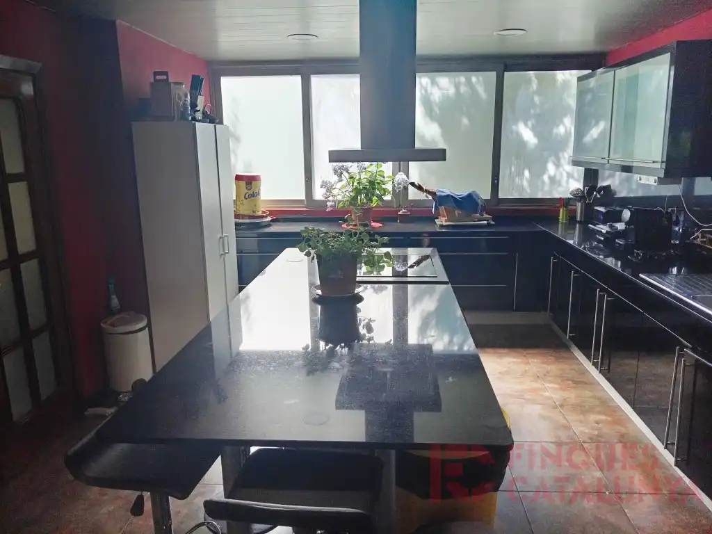 Cuina de Casa o xalet en venda en Vilobí d'Onyar