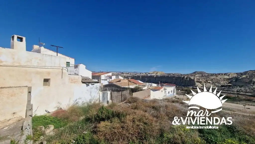 Vista exterior de Casa o xalet en venda en Antas amb Calefacció, Jardí privat i Terrassa