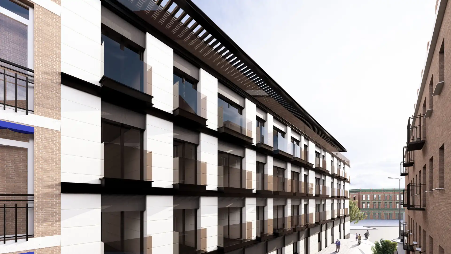Neubau-Wohnung mit Terrasse zum Verkauf in Calle de Leganés 9, imagen 5