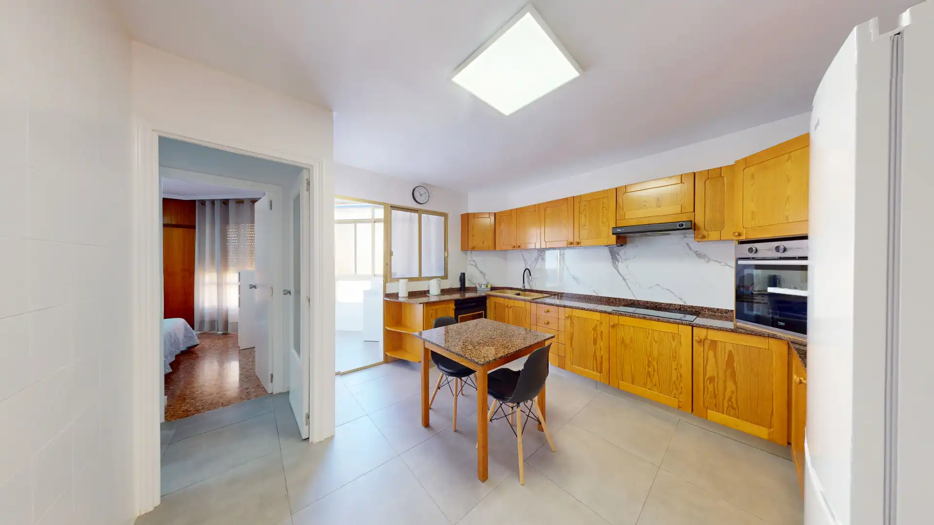 Küche von Wohnung zum Verkauf in Jijona / Xixona mit Klimaanlage, Heizung und Terrasse