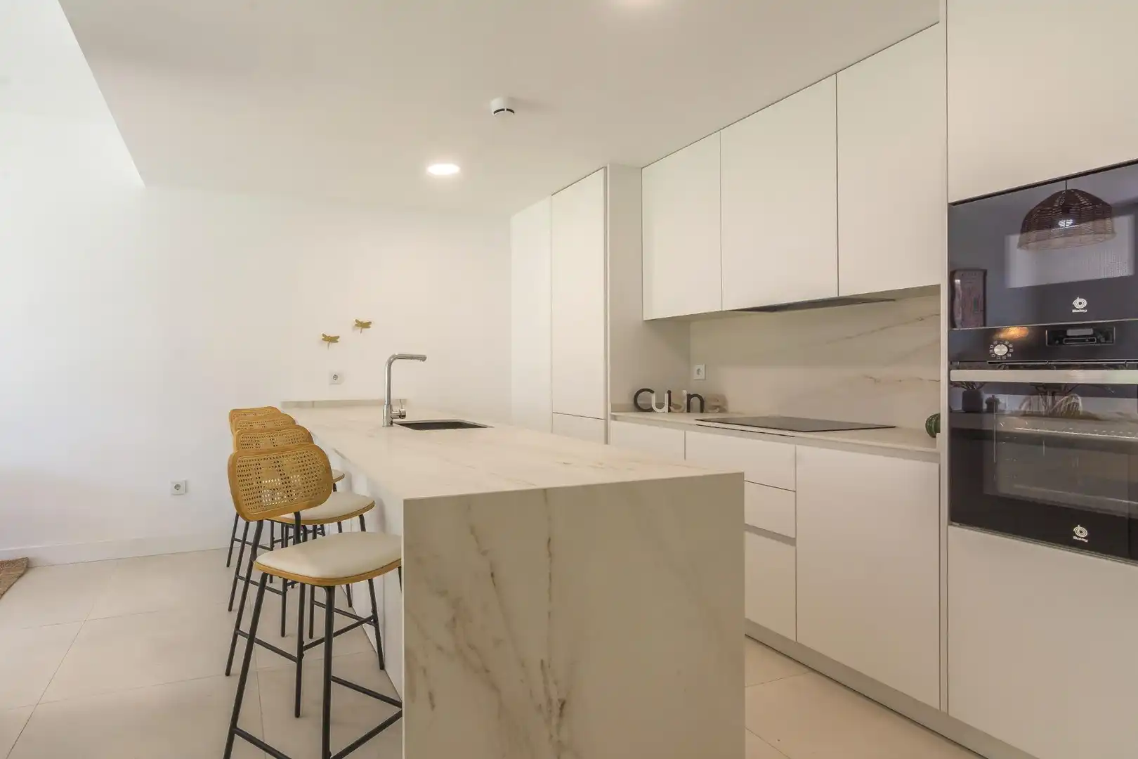 Kitchen of Flat for sale in Fuengirola  with Air Conditioner, Heating and Private garden