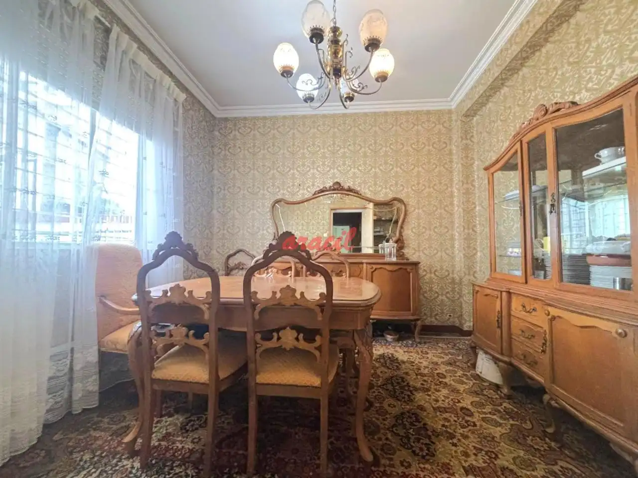 Dining room of Houses for sale in Ourense Capital   with Heating, Private garden and Terrace