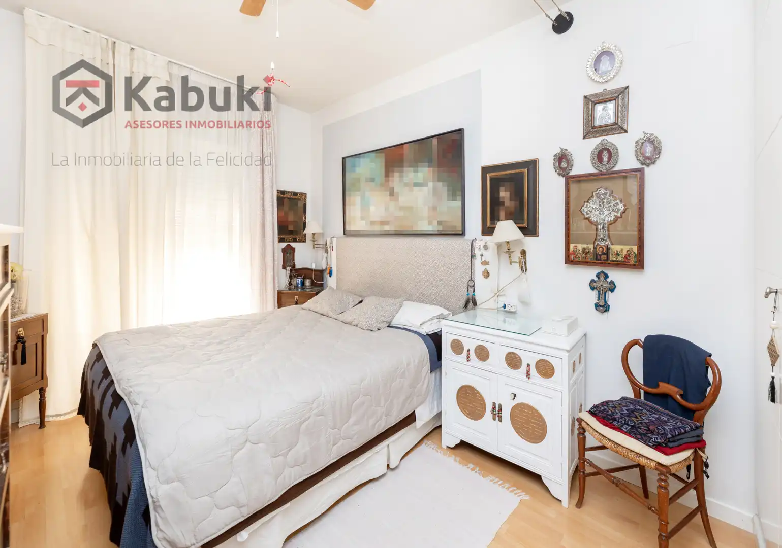 Schlafzimmer von Einfamilien-Reihenhaus zum Verkauf in Huétor de Santillán mit Heizung und Terrasse