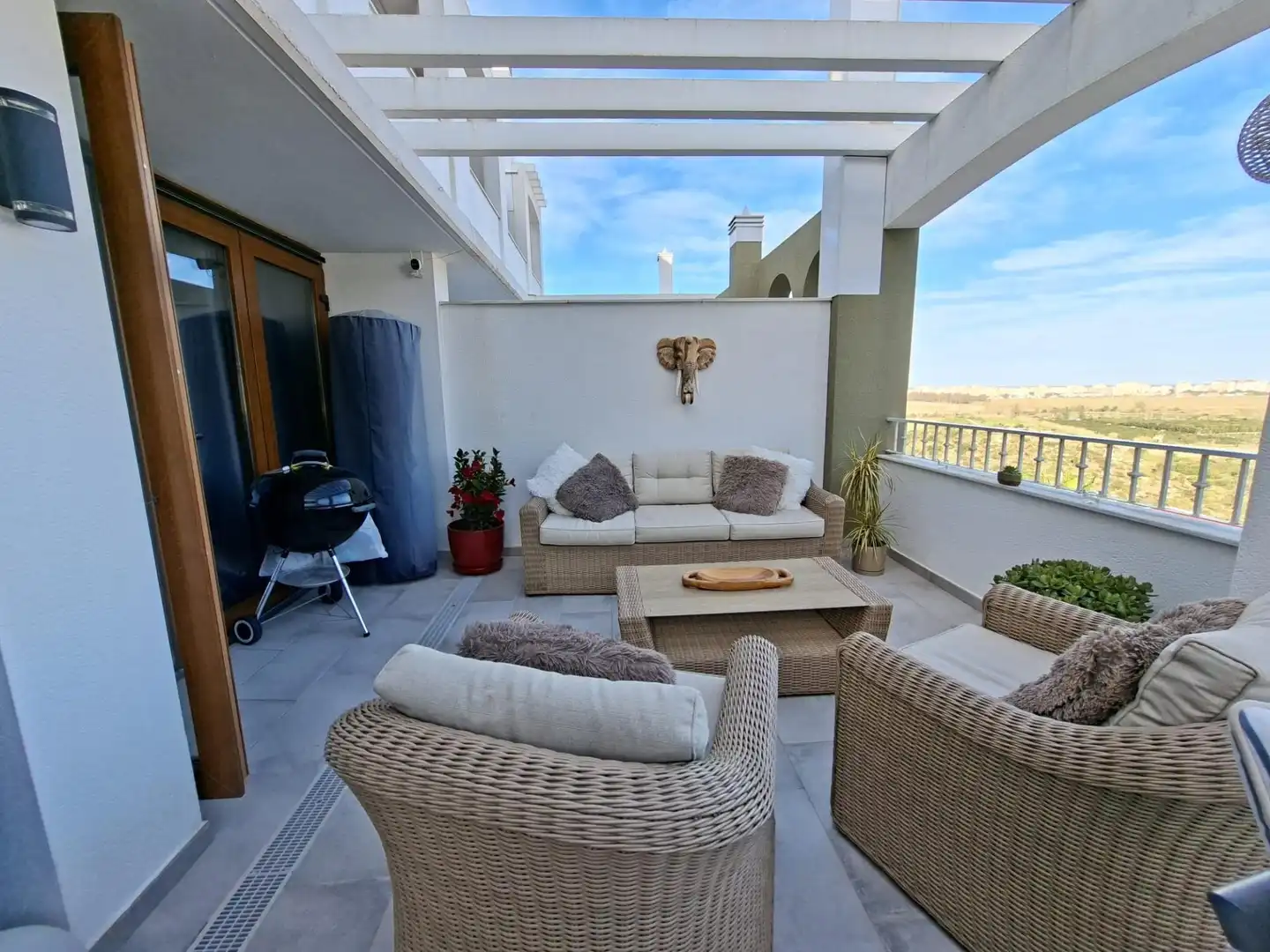 Terrace of Flat for sale in Xeresa  with Air Conditioner, Heating and Private garden