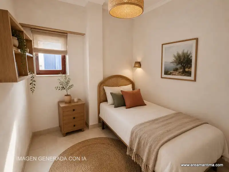Habitación de Casa adosada en venta en Valencia con Trastero y Alarma