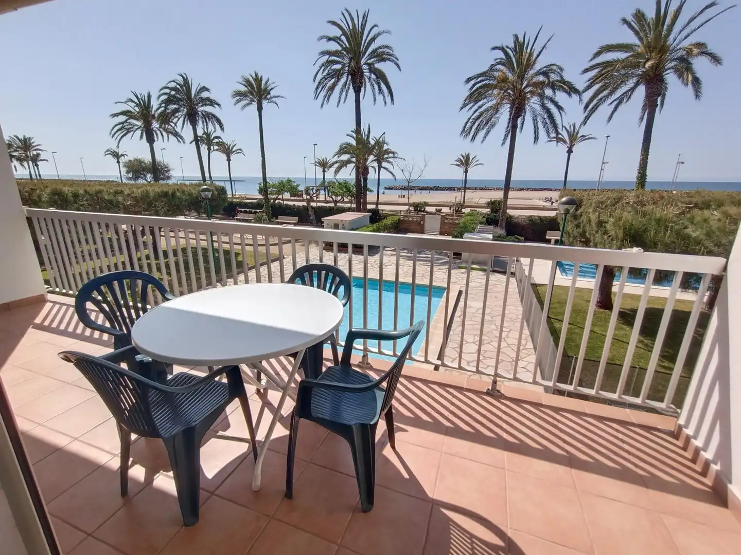 Terrace of Flat for sale in Cunit  with Air Conditioner, Heating and Private garden