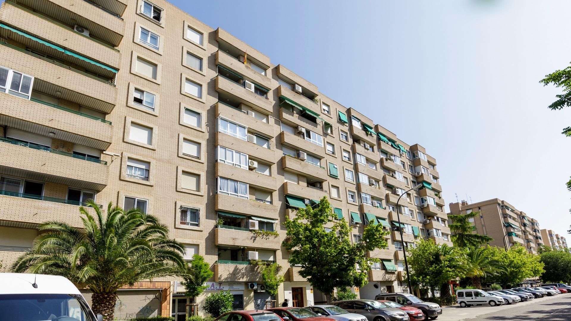 Vista exterior de Pis en venda en  Zaragoza Capital amb Calefacció i Parquet