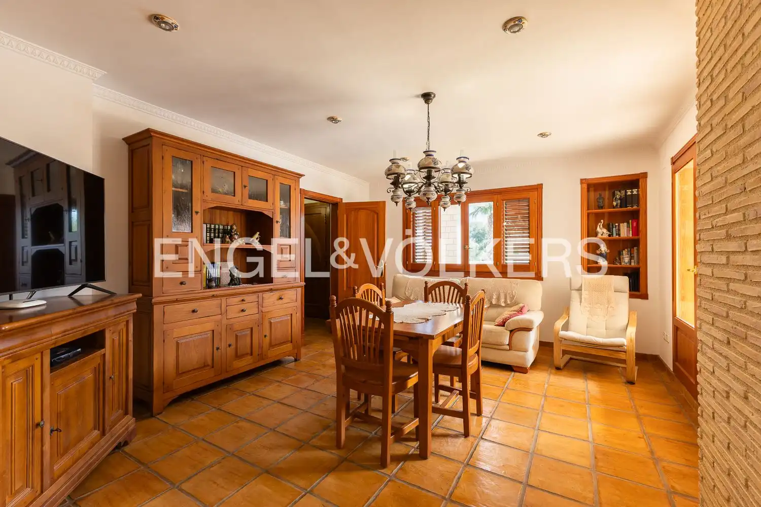 Dining room of Houses for sale in Favara  with Heating, Private garden and Swimming Pool