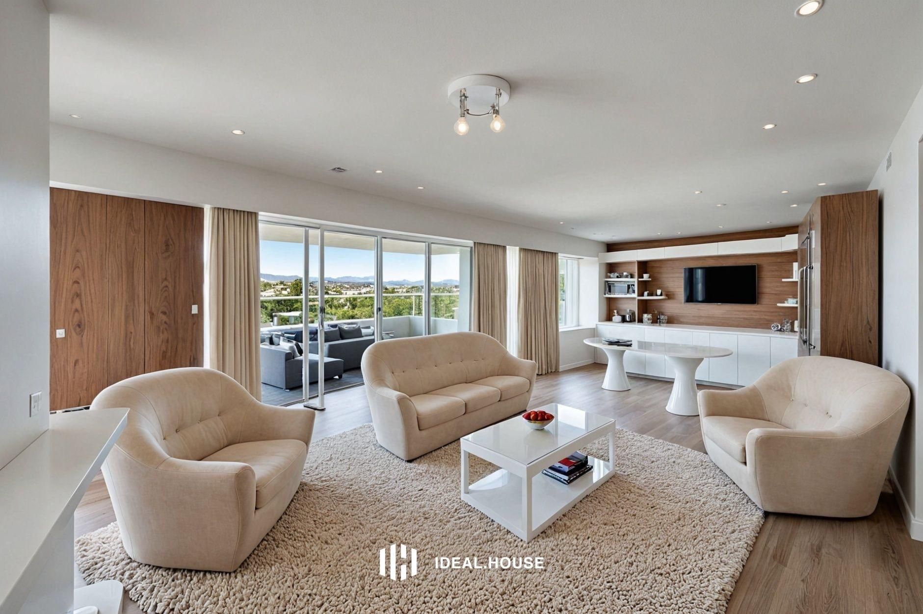 Living room of Flat for sale in Las Rozas de Madrid  with Heating, Private garden and Terrace