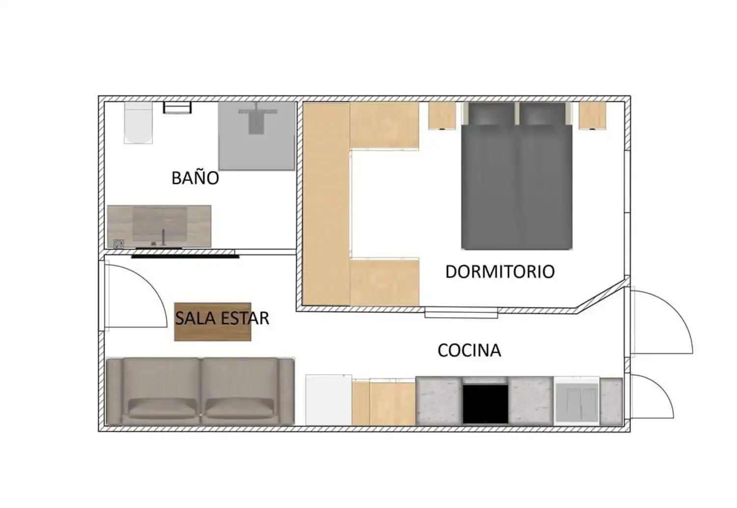 Flat for sale in Torremolinos  with Air Conditioner, Private garden and Terrace