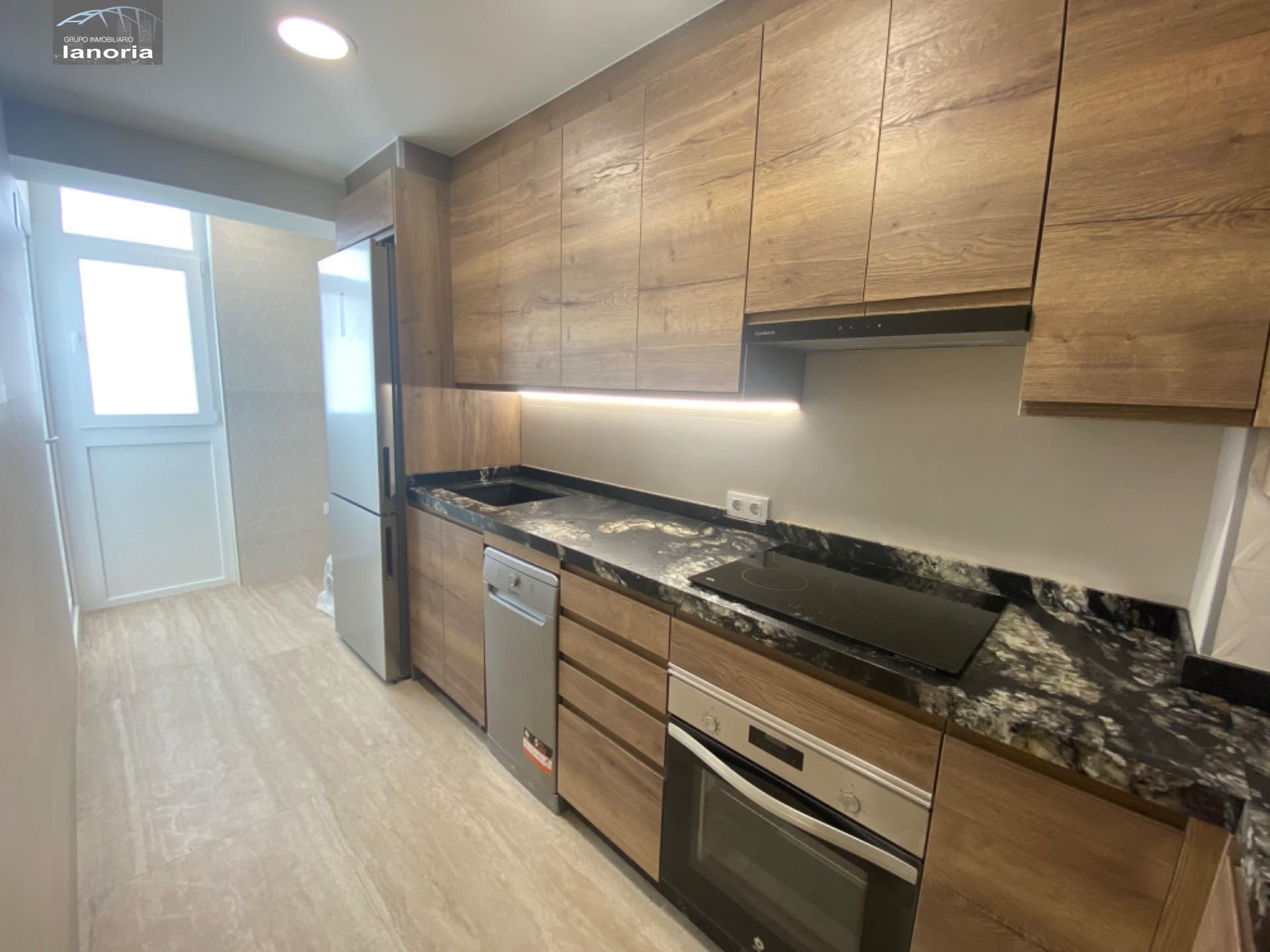 Kitchen of Flat to share in  Albacete Capital  with Air Conditioner, Heating and Balcony