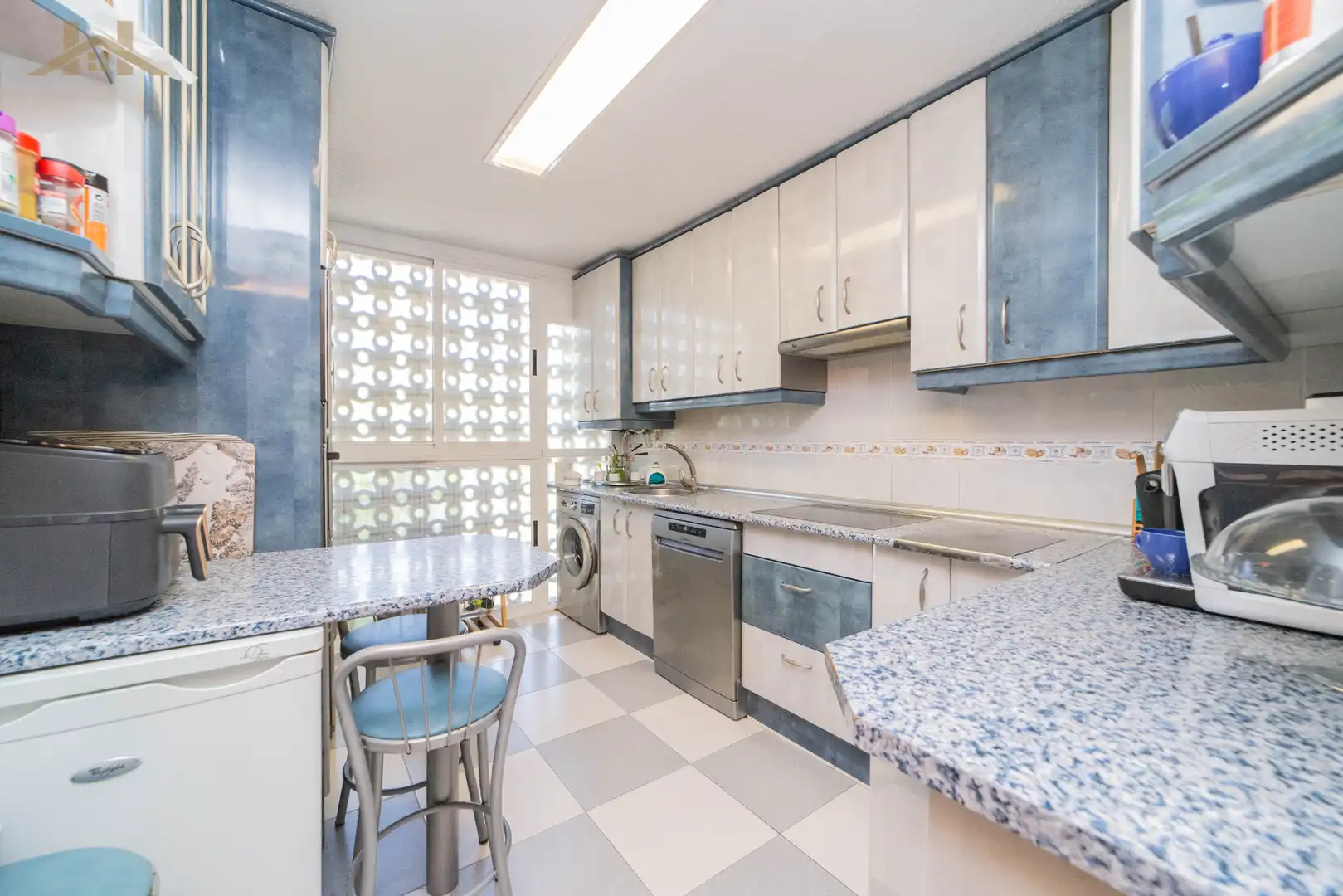 Kitchen of Flat for sale in Collado Villalba  with Heating, Terrace and Community pool