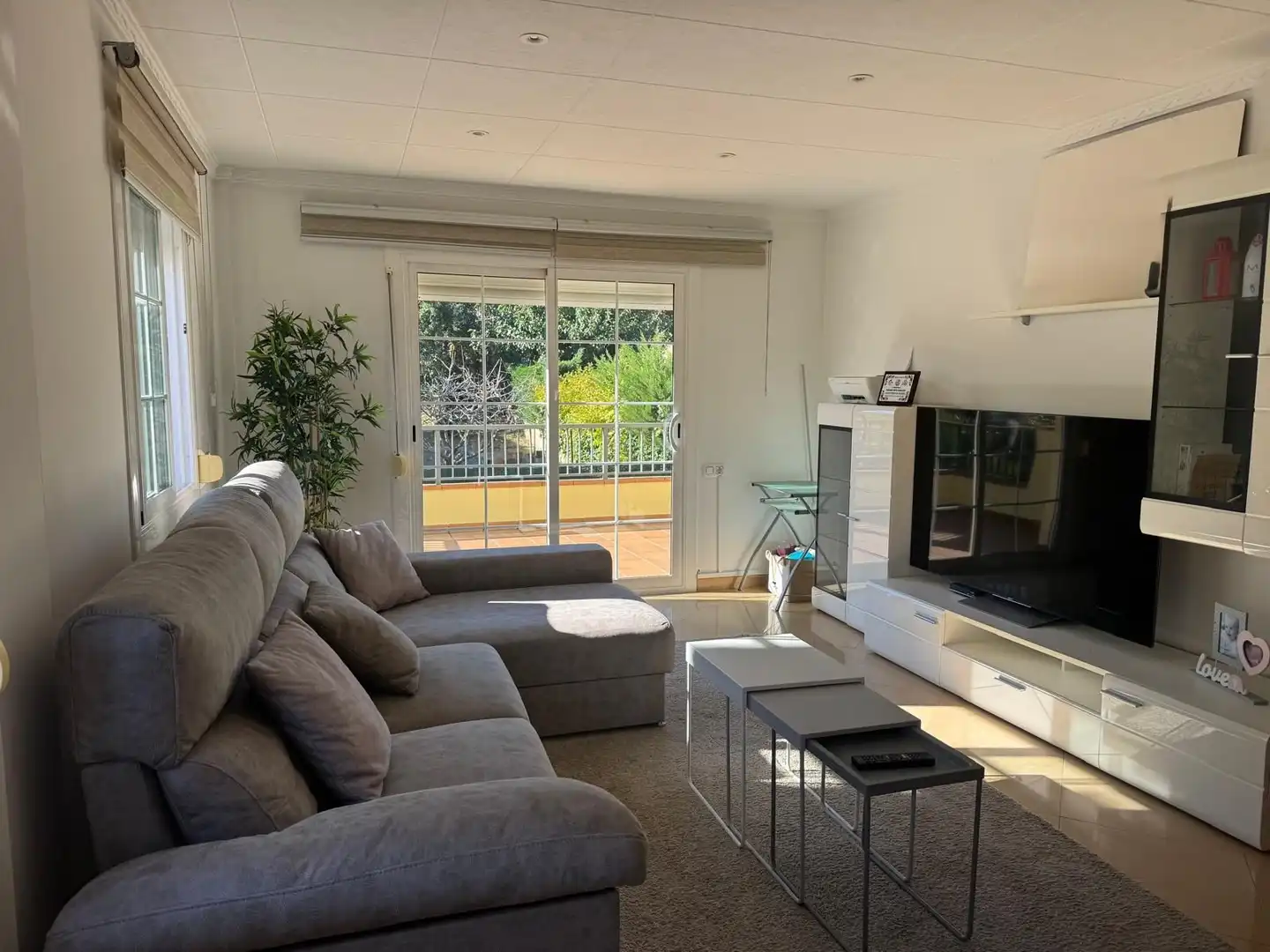 Wohnzimmer von Haus oder Chalet zum Verkauf in Quart mit Klimaanlage, Heizung und Privatgarten