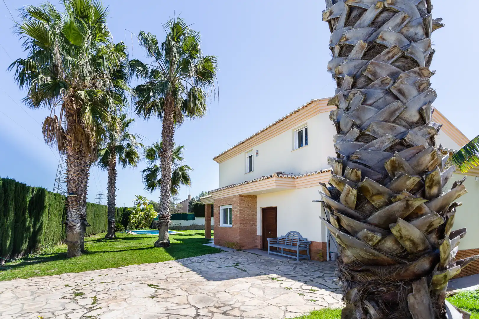 Exterior view of Houses for sale in San Antonio de Benagéber  with Air Conditioner, Heating and Private garden