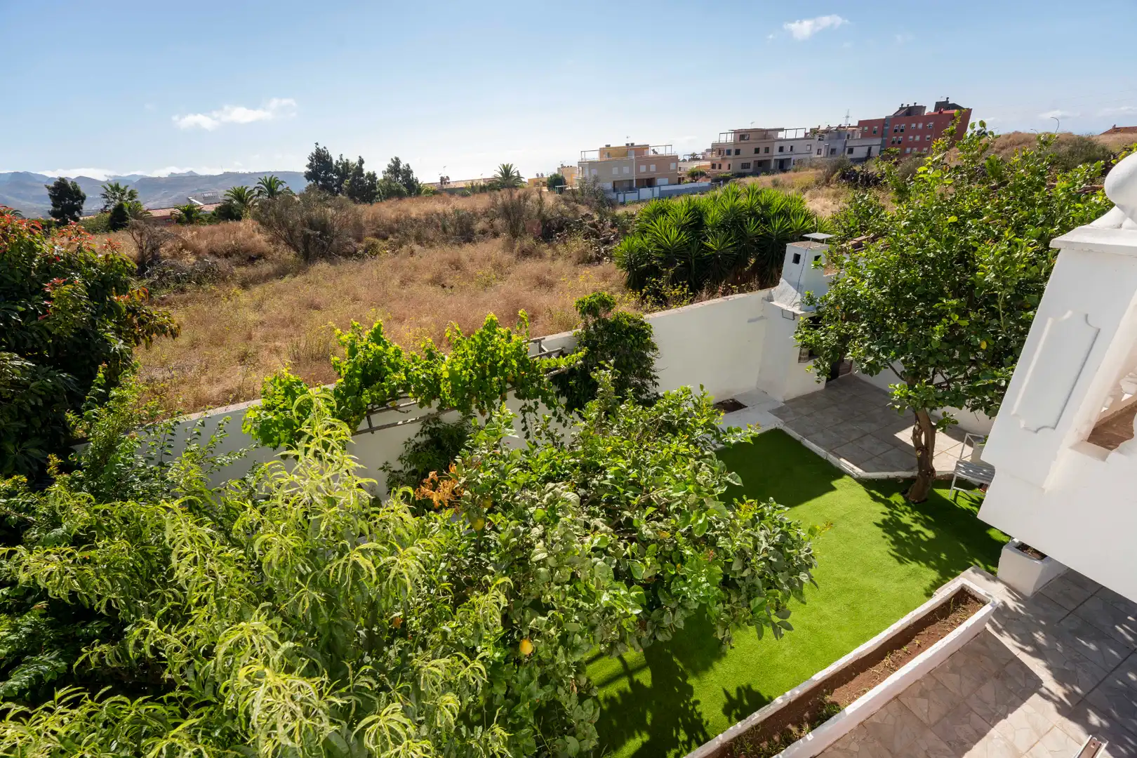 Terrassa de Casa o xalet en venda en San Cristóbal de la Laguna amb Jardí privat, Terrassa i Moblat