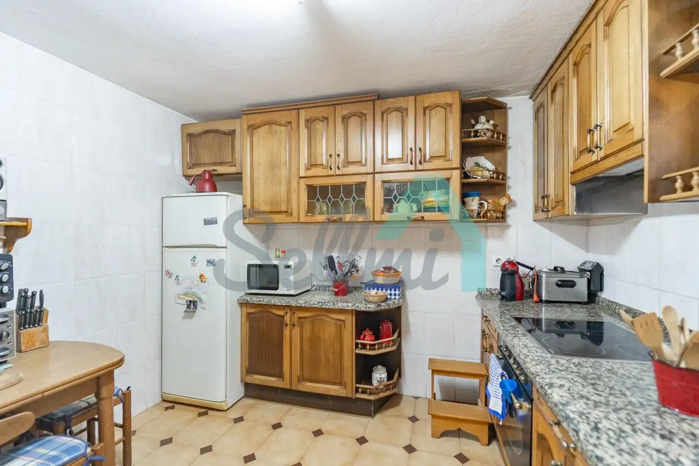 Küche von Einfamilien-Reihenhaus zum Verkauf in Onís mit Heizung, Abstellraum und Balkon