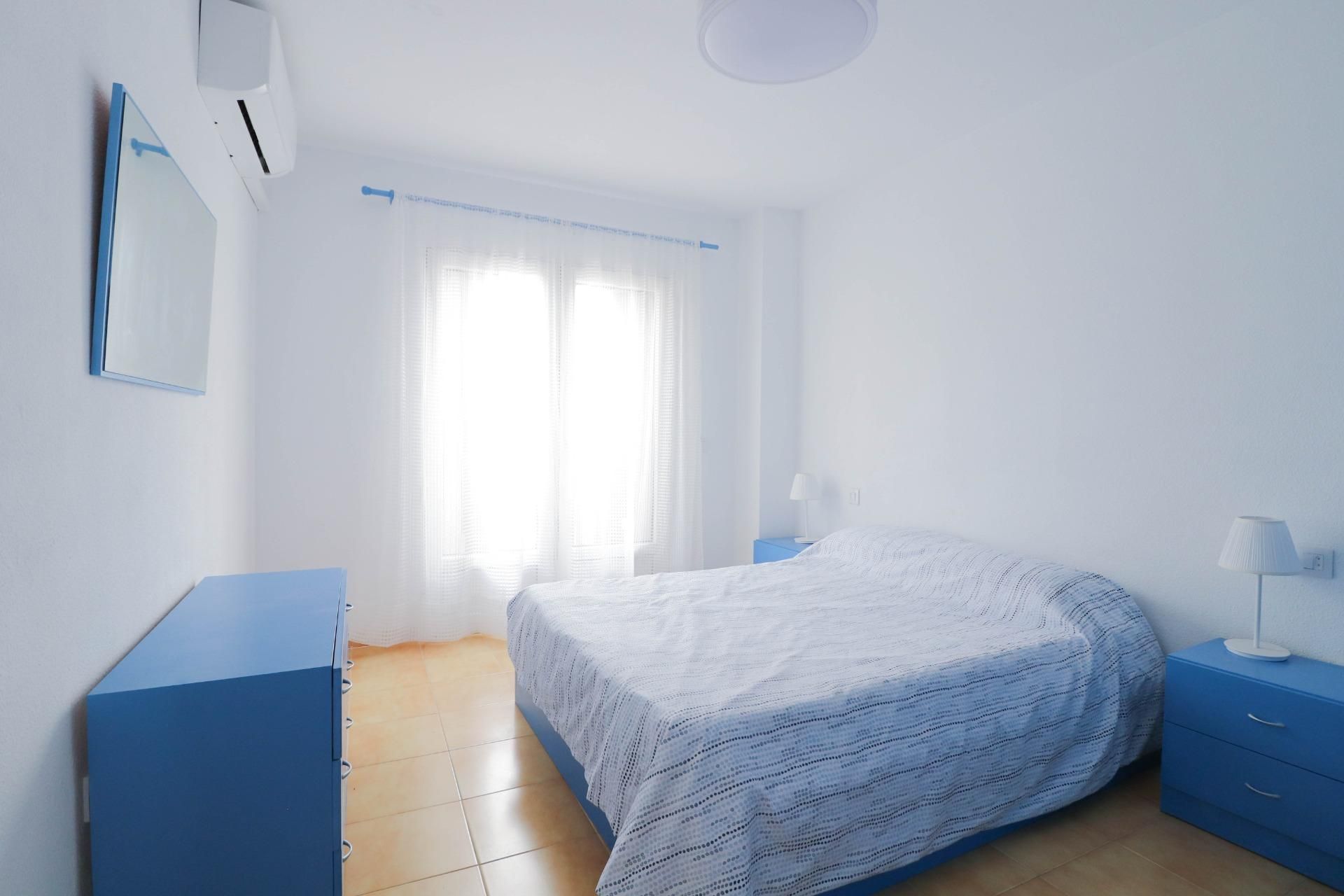 Dormitori de Casa adosada de lloguer en  Almería Capital amb Aire condicionat, Calefacció i Balcó