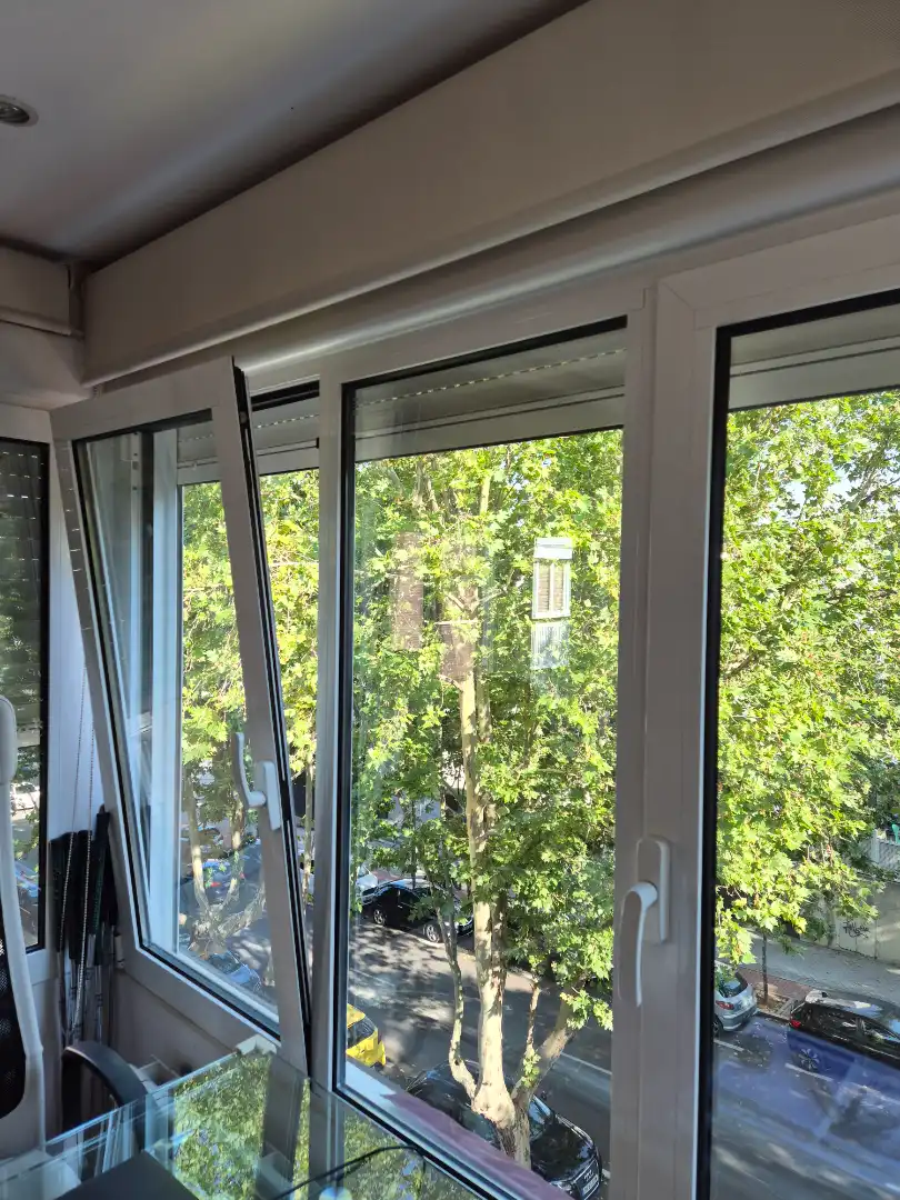 Terraza de Dúplex de alquiler en Madrid con Aire acondicionado, Calefacción y Piscina