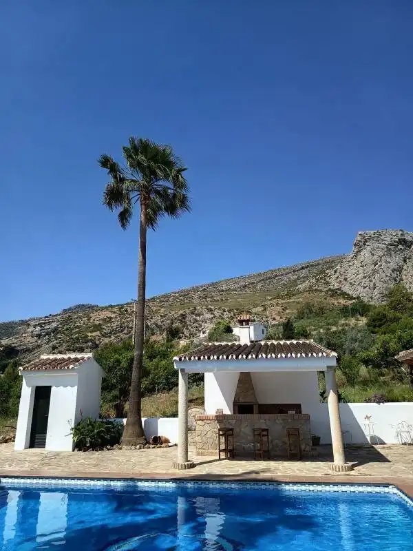 Exterior view of Country homes for rent in Valle de Abdalajís  with Air Conditioner, Heating and Private garden