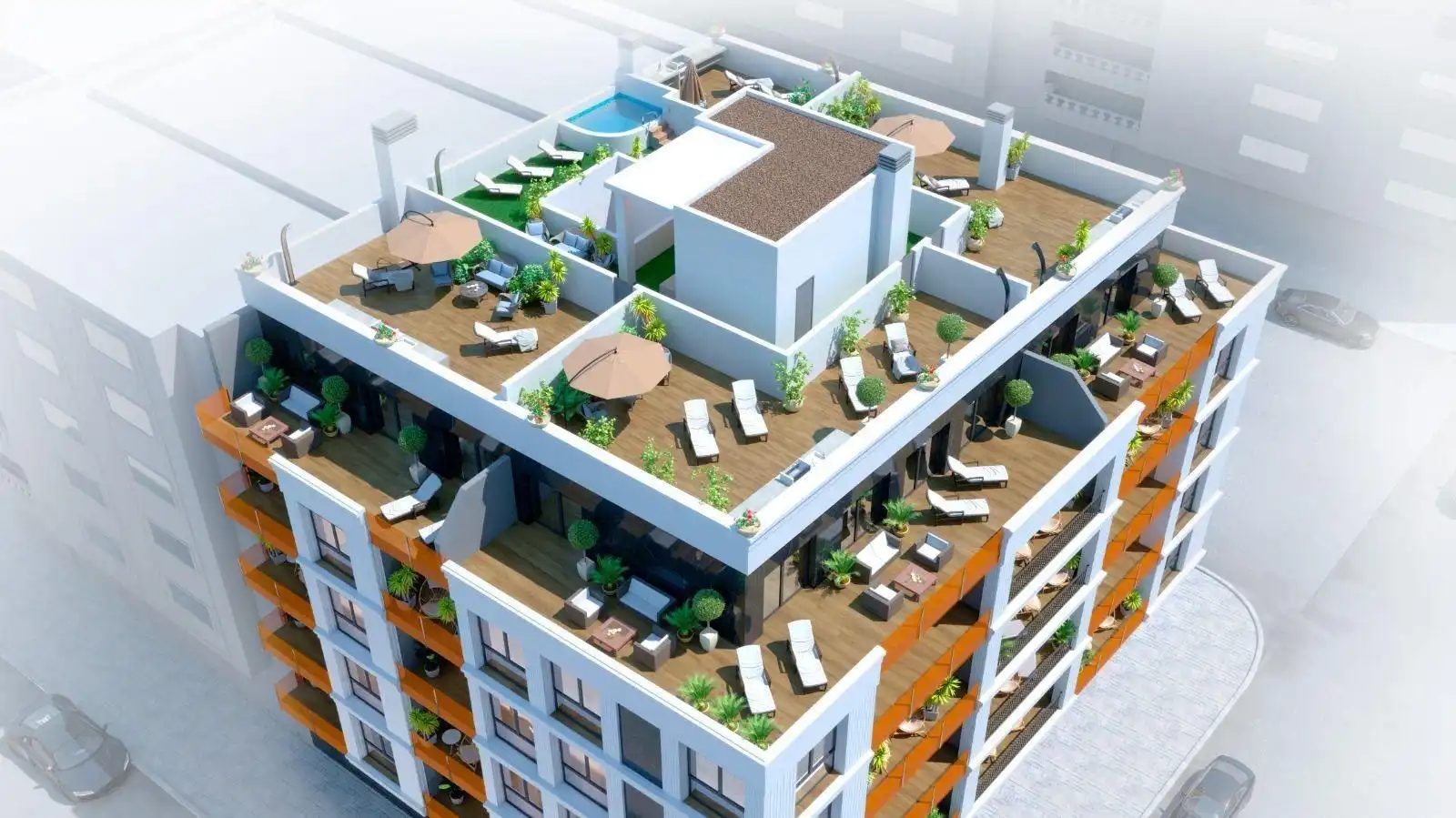 Penthouse mit Pool zum Verkauf in Centro, imagen 4