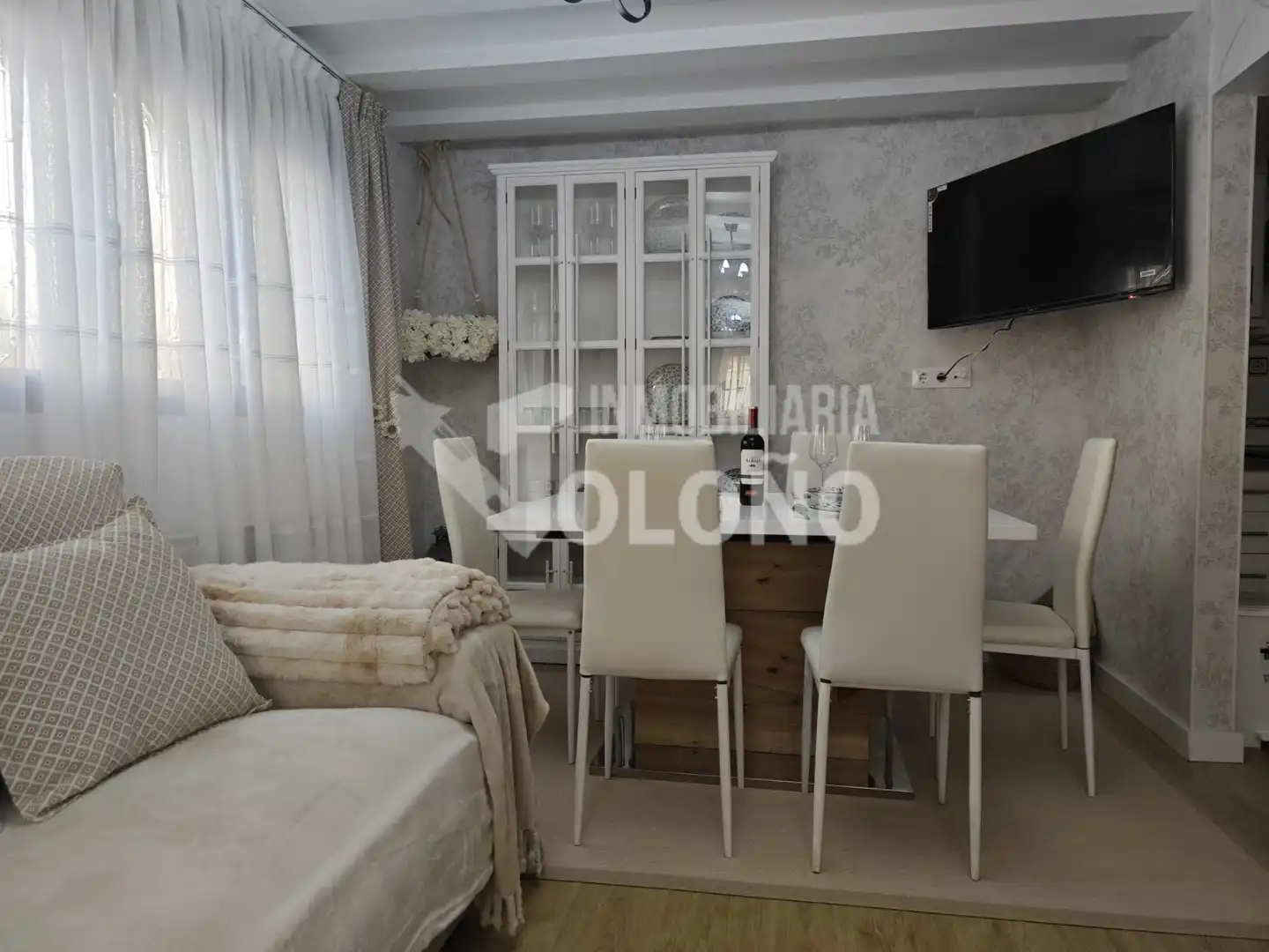 Sala d'estar de Finca rústica en venda en Casalarreina amb Calefacció, Parquet i Traster