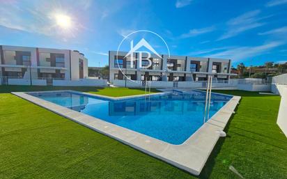 Swimming pool of Single-family semi-detached for sale in Mutxamel  with Air Conditioner, Heating and Private garden