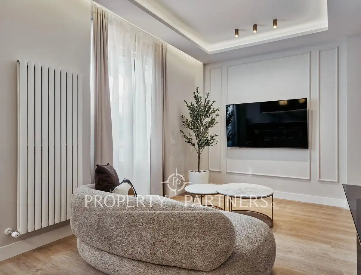 Sala de estar de Apartamento en venta en Madrid con Aire acondicionado, Calefacción y Amueblado
