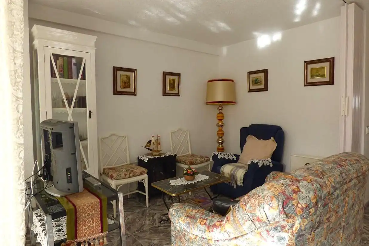 Sala d'estar de Apartament en venda en Benidorm amb Piscina i Piscina comunitària