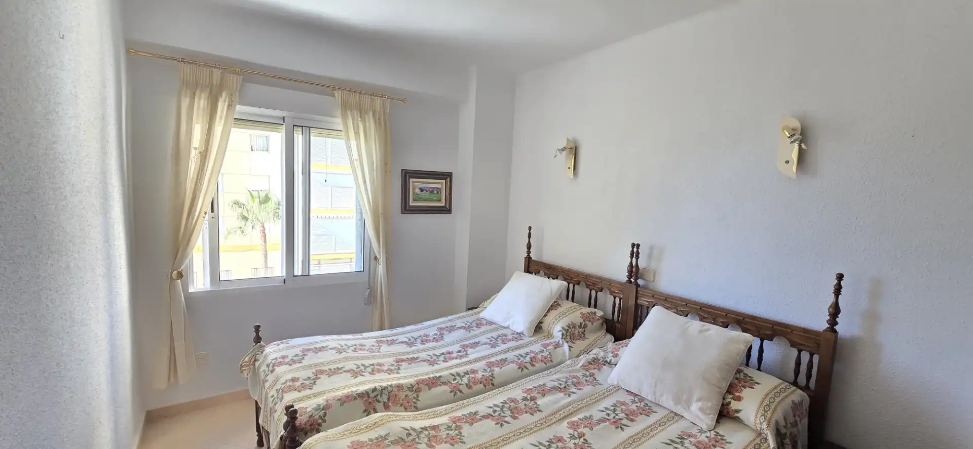 Schlafzimmer von Wohnung zur Miete in Algarrobo mit Klimaanlage, Heizung und Terrasse