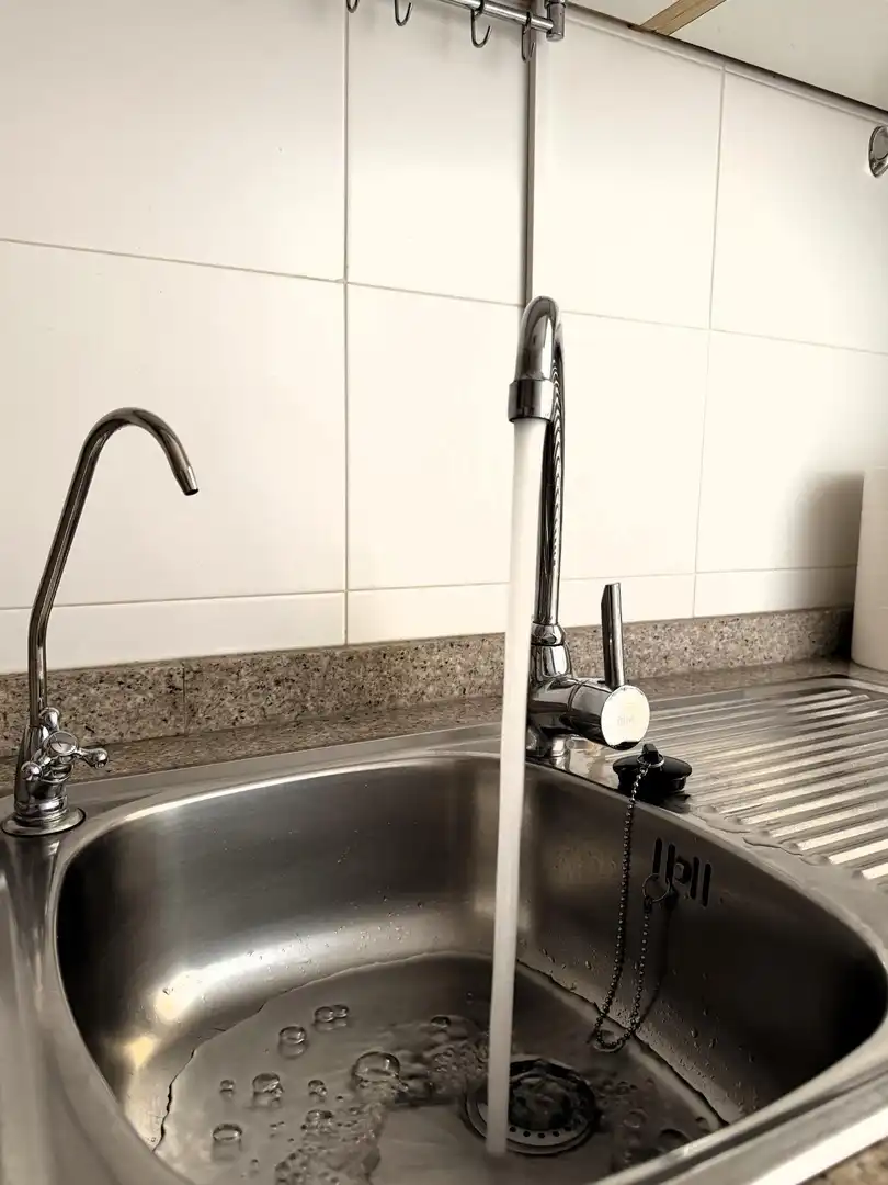 Cocina de Apartamento en venta en Torrevieja con Aire acondicionado, Terraza y Amueblado