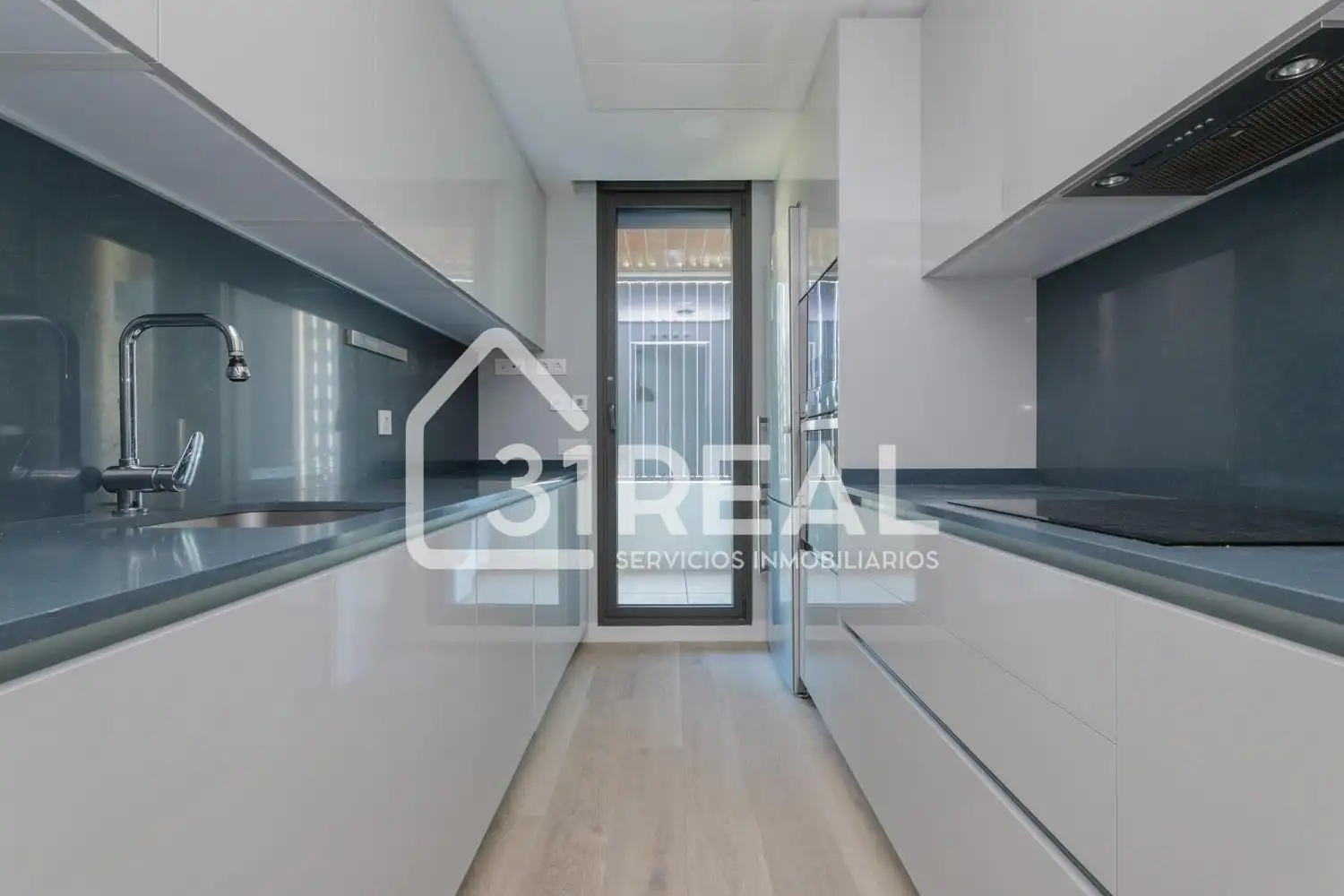 Kitchen of Flat for sale in Madrid  with Air Conditioner, Heating and Terrace