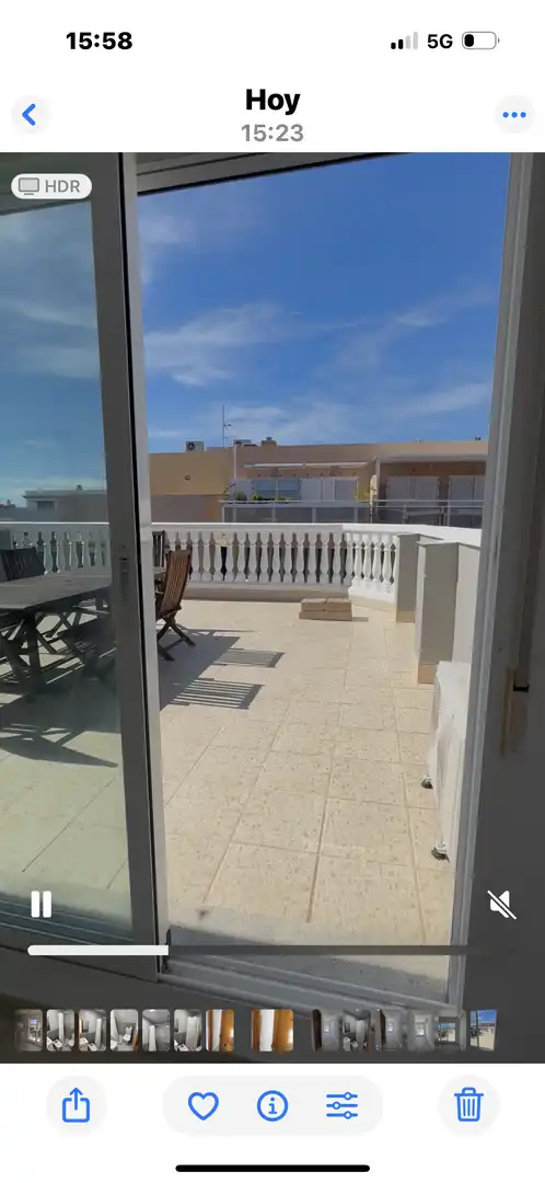 Terrasse von Wohnungen zur Miete in Moncofa mit Klimaanlage, Terrasse und Balkon