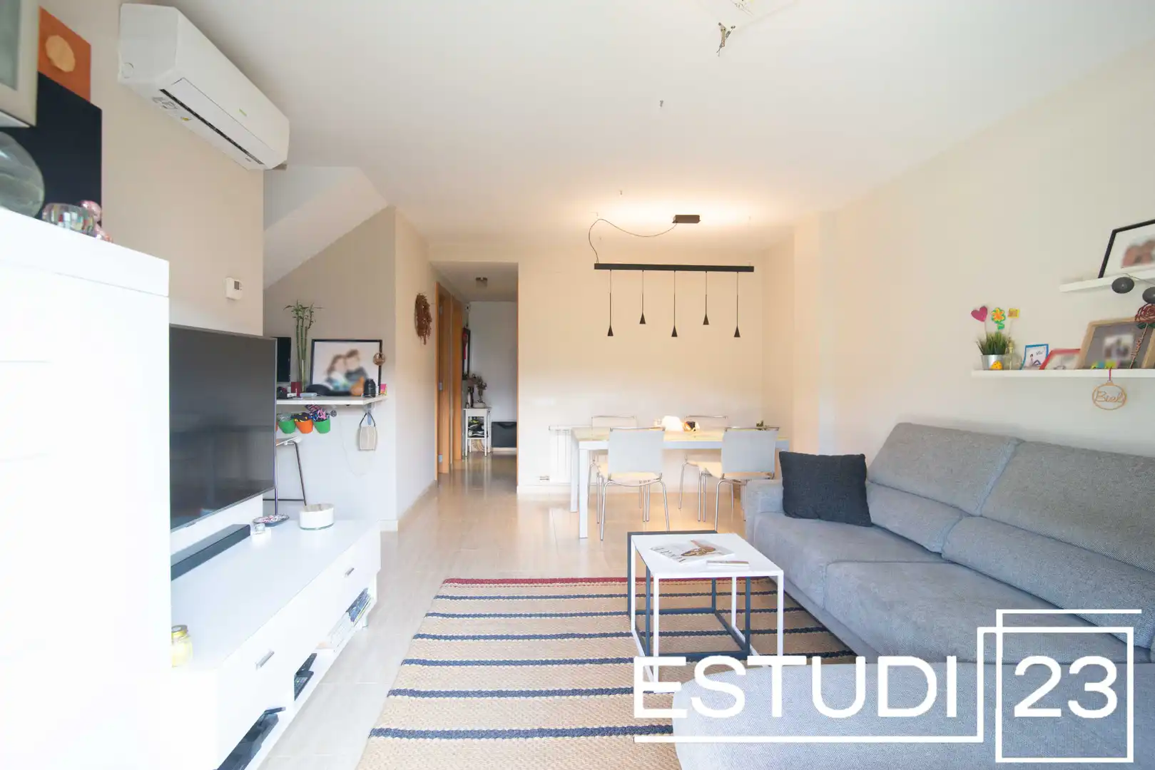 Sala de estar de Dúplex en venta en Arenys de Munt con Aire acondicionado, Calefacción y Balcón