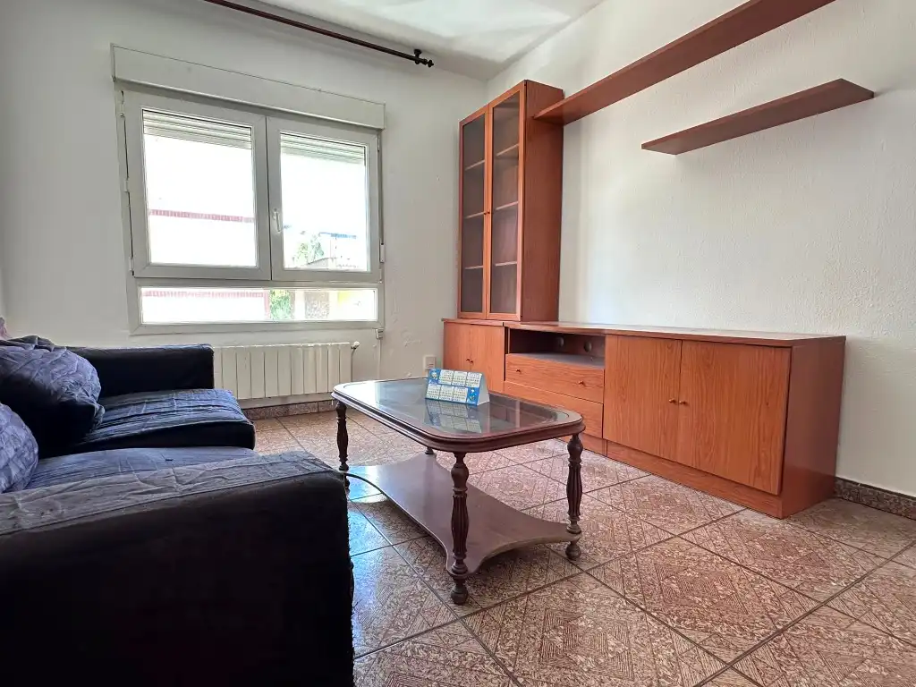 Living room of Flat for sale in Gijón   with Heating, Terrace and Furnished