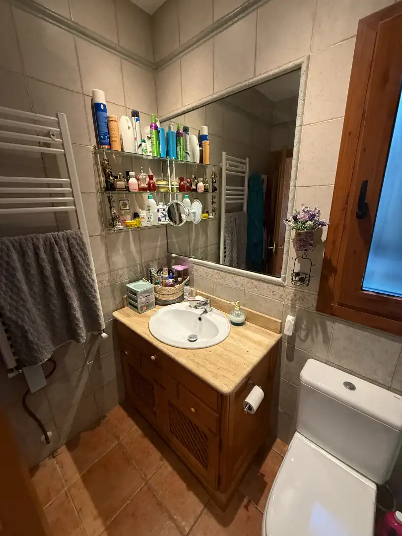 Baño de Casa o chalet en venta en Riells i Viabrea con Calefacción, Jardín privado y Piscina